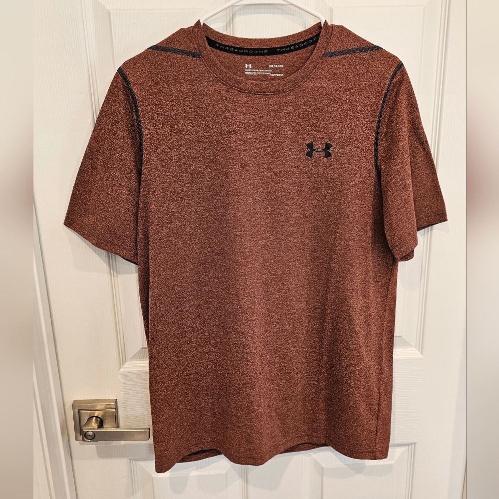 NWOT Under Armour Men’s Short Sleeve Performance Tee - Burnt Orange Size-S